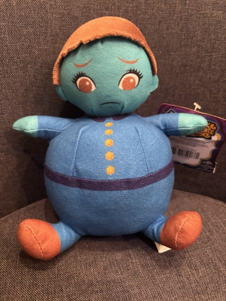 Willy Wonka & The Chocolate Factory Violet Beauregarde Blueberry Plush / 8” NWT