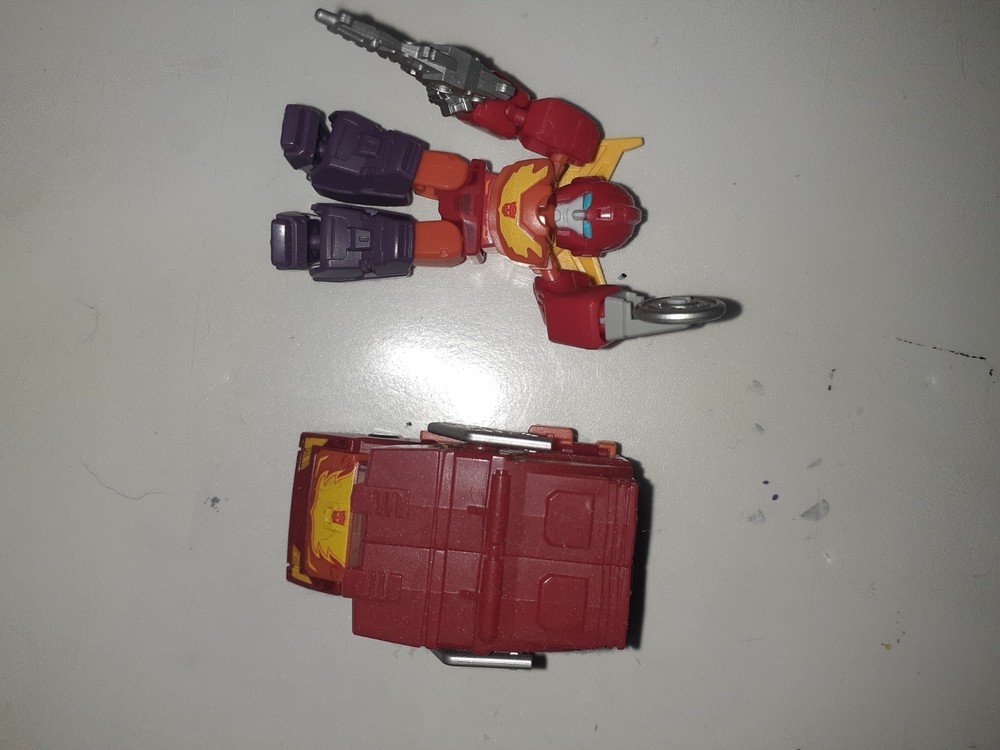 Blokees Transformers Defender Version Rodiumus Prime Figure and Vehicle Set