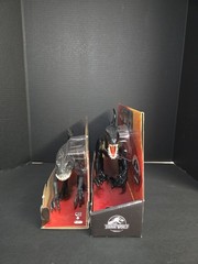 Lot Of 2 Mattel Jurassic World Ultimate Damage Indoraptor & Scorpios Rex