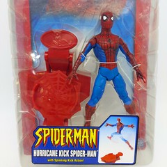 Marvel Spider-Man Toy Biz Figure Hurricane Kick Spiderman 2005