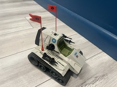 GI Joe/Cobra Footpeg Mounted Flag Set for ANY Vehicle 3D Printed w/ Sticker