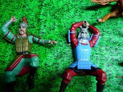 SAMURAI PLASTOY JAPANESE WARRIORS DEAL PLUS PLASTIC FIGURES