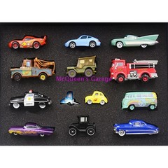 Disney Pixar Lightning McQueen Diecast Car Set Color Gift Box Alloy Toy For Kids