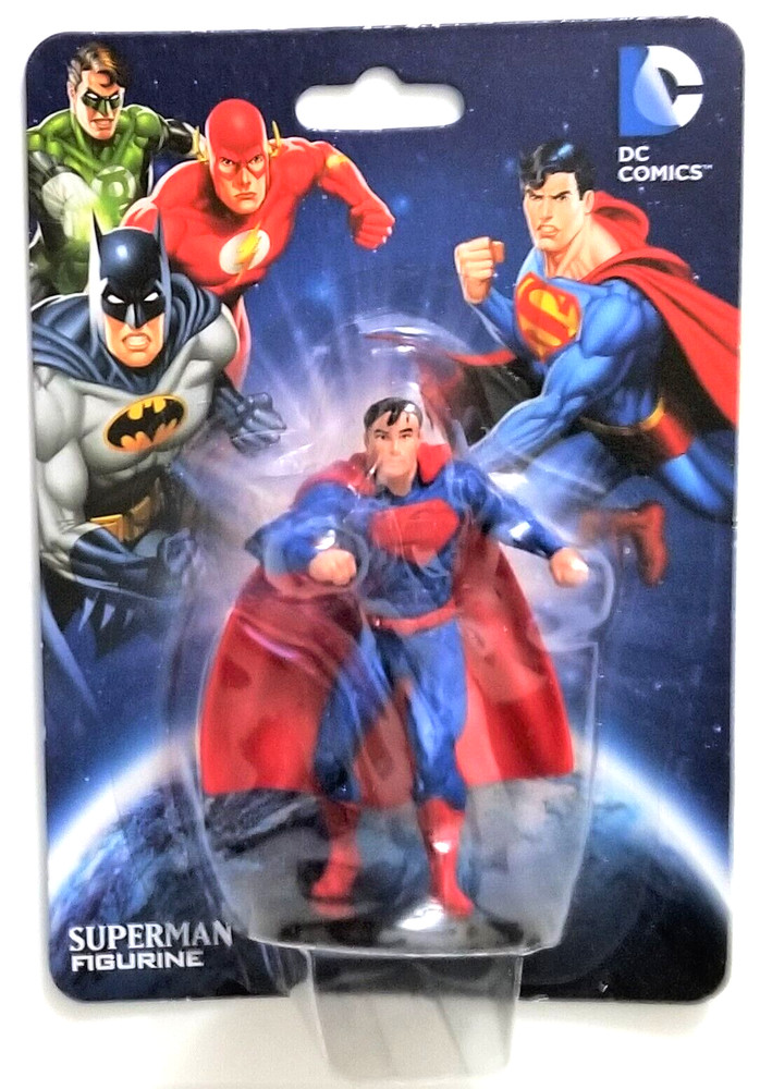DC Comics Monogram Intl. Justice League SUPERMAN Cake Topper 2.5″