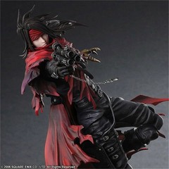In US Play Arts Kai Final Fantasy VII Vincent Valentine PVC Action Figure Boxed
