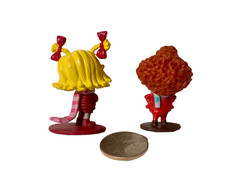 2018 The Grinch Who Stole Christmas Movie Mini Figures Cindylou Who and Groopert