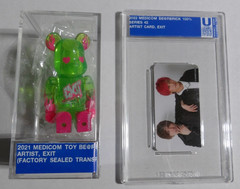 Medicom Bearbrick 100% Series 42 Artist EXIT Factory Sealed with Card