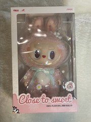Pop Mart Labubu Mokoko Close to Sweet Vinyl Plush Doll (PopLand Exclusive) – New