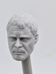 3d Printed 1.0 Head For Mythic Legions 1/12 Scale GLADIATOR MAXIMUS HEAD