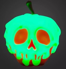Disney Parks Poisoned Apple Tabletop Light Snow White Seven Dwarfs – NEW