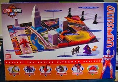 ULTRAMAN: CLASH & THRASH CITY ACTION SET~BANDAI 1991 New In Box Complete