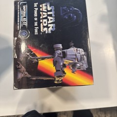 + 1995 Star Wars The Power of the Force Imperial AT-ST Scout Walker Box only!!!