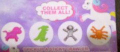 NEW pack of 12 pcs Sticky Crawlers fidget toys DINOSAURS DINOS super sticky