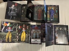 7 Neca Lot Figures It Micheal Myers Jason Freddy Video Game SDCC exclusives