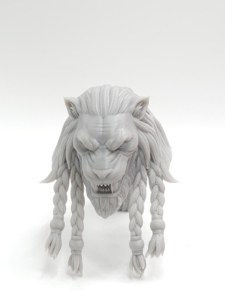 3d Print INVINCIBLE BATTLE BEAST HEAD 1:12 6″ GI Joe Classified/Marvel Legends