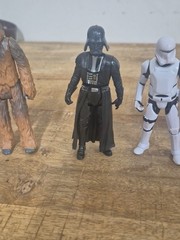 Star Wars 2010’s Figures Lot (6) Chewbacca, Poe,Stormtroopers, Darth Vader. ST5