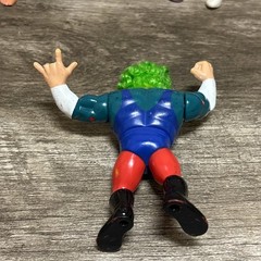 Vintage 1993 Hasbro WWF Series 9 Doink the Clown – Action Works – Missing Finger