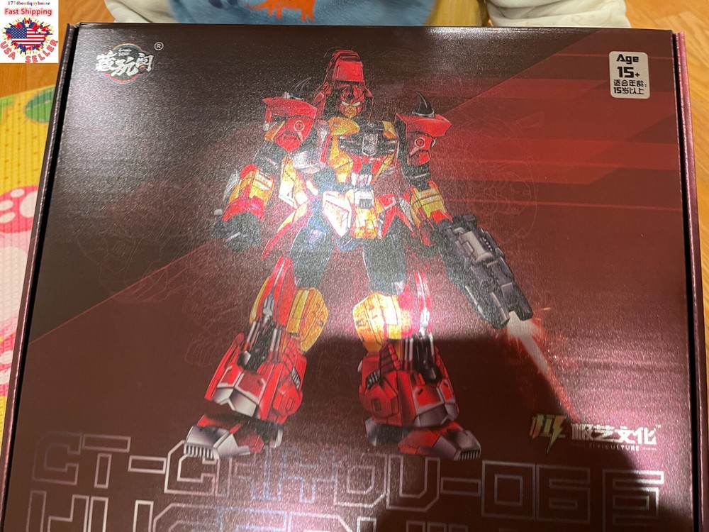 New Cang-Toys CT-Chiyou-06 Hugerhino Headstrong CT06 Predaking Transformer USA
