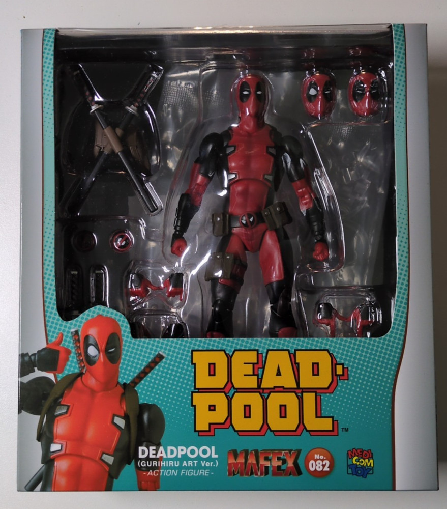 Mafex No.82 Deadpool Reissue Medicom Action Figure New Sealed