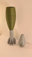 60mm Mortar Round 1:1 Prop Storage