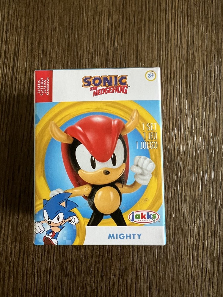JAKKS Pacific Classic Sonic the Hedgehog 2.5in “Mighty” Action Figure Brand New