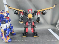 Metal Cardbot Black Hook & Fleta Z Transforming Robot Set USAship