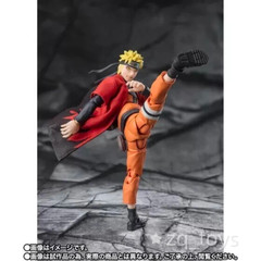 Bandai S.H.Figuarts Uzumaki Naruto Sennin Mode Action Figure SHF Toy Gift Sealed