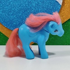 My Little Pony ESTRELA Brazil – Tenista (Shy Pose Bow Time) RARE!! 1985