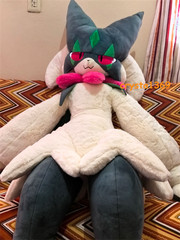 Handmade Refined 170cm Stuffed Toy Meowscarada Plushie Doll Anime Collect Decor