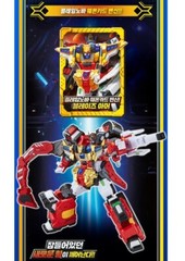 Metal Cardbot S Flamenova Flame Nova Season 2 New Transforming Robot Fire Truck
