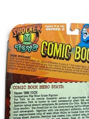 The Tick Shocker Toys Comic Book Heroes SDCC 2011 Ben Edlund MOC Figure