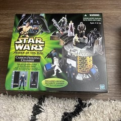 LOT OF 2 Star Wars Power of the Jedi Carbon Freezing Chamber Playsets, MOS