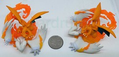 Pokemon Officially Licensed Nintendo COLLECTIBLE CHARIZARD & RESHIRAM FIGURE