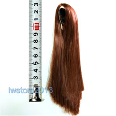 1/6 Artificial Hair Wig Cover For 12″ Female Phicen TBL Action Figure Head Body