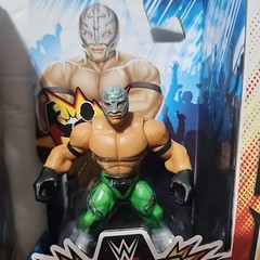 Set of 4 WWE Knuckle Crunchers Figures Wave 6 Undertaker Cena Rey Drew McIntyre