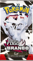Pokemon Booster Scarlet and Violet White Flare Fogo Branco Portuguese TCG 108 CD