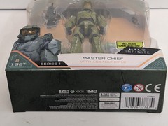 Halo Infinite Series 1 Master Chief Action Figure Assault Rifle WCT Box Damage