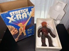 1979 Kenner Stretch X-Ray See-Thru Invader Figure Boxed w/ Box & Foam Insert