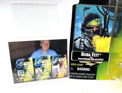 Boba Fett Star Wars POTF Jermey Bolloch Signed 150/500 Kansas Toy Expo 2000 Rare