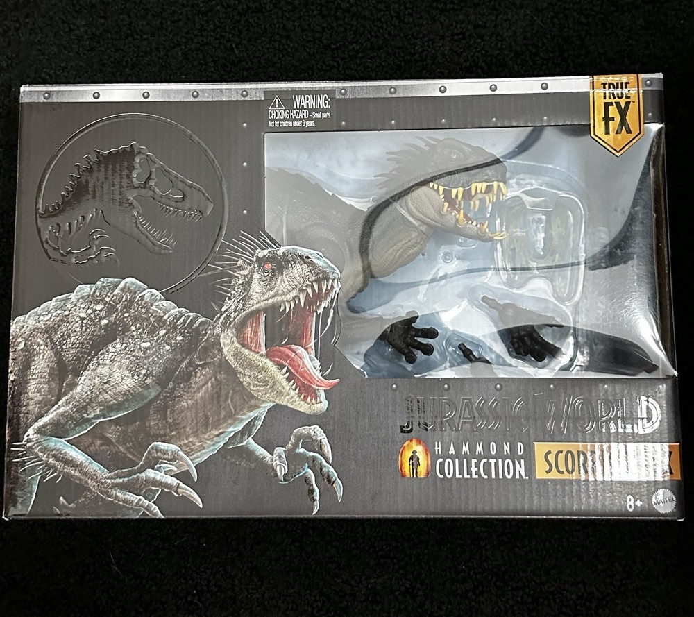 Jurassic World Hammond Collection SCORPIOS REX Dinosaur Figure *IN HAND*