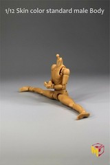 US MX02-A 1/12 Male Narrow Shoulder Solider Body Model Toys Fit 6″ Action Figure