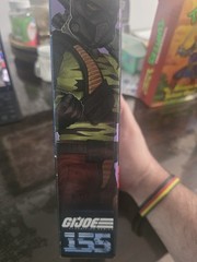 Hasbro G.I. Joe Classified Series Cobra Darklon Action Figure w/ Gun Sword Head