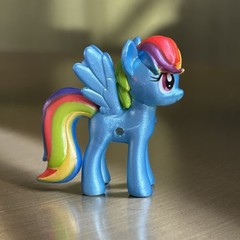 My Little Pony Blind Bag “RAINBOW DASH” (CHROME UCC Distributing) Mini FIM G4