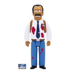 Super7 • The Simpsons • McBain Scoey • 3 ¾ in ReAction Figure • Ships Free
