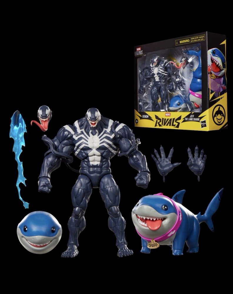Marvel Legends Rivals Venom & Jeff The Land Shark PRESALE 🇺🇸 READ BELOW