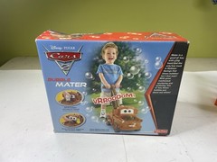 Fisher Price Disney Pixar Cars 2 Bubble Mater Tow Push Mower – Rare Vintage NEW