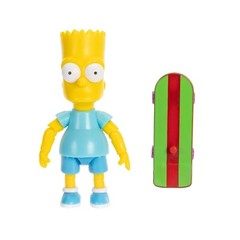 Bart w/ Blue Shirt – The Simpsons 5″ Articulated Figure Wave 4 by Jakks Pacific