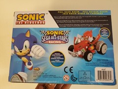 New Sonic Sega All-Stars Racing Knuckles The Echidna Pull Back Racer 5.25in