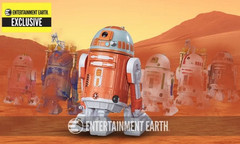 Star Wars R7-F5 Orange Astromech Droid 3.75″ Action Figure Entertainment Earth