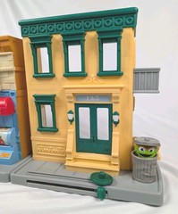 2010 Hasbro Sesame Street Hooper’s Store 123 Apartment Building Playset Only